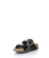 CAJA721FLY BLACK Round Toe Shoes|CAJA721FLY Chaussures �� Bout Rond in Noir